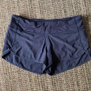 lululemon speed shorts